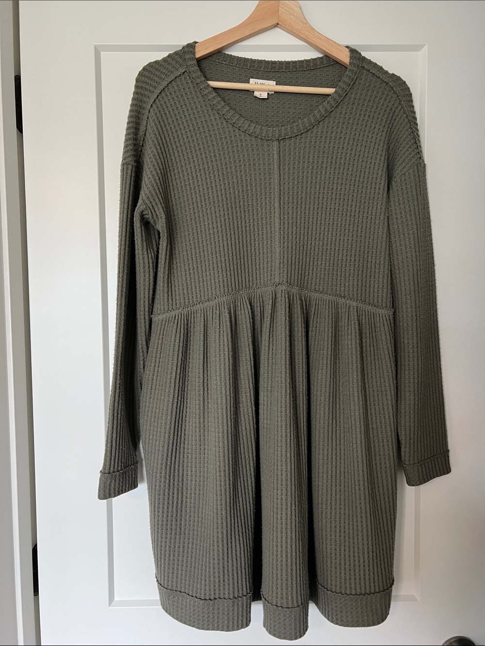 UpWest Warm Waffle Sweater Dress